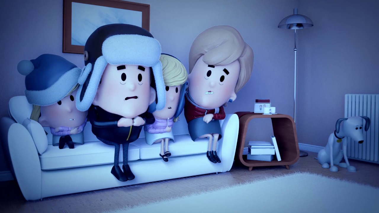 Move Animation - Apple Home Improvements 3D Character Animated Boiler Advert