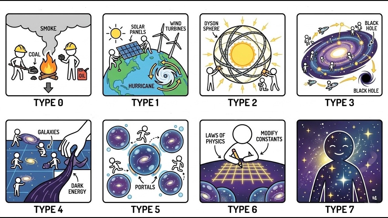 Civilization Levels Explained (Type 0 to Type 7)