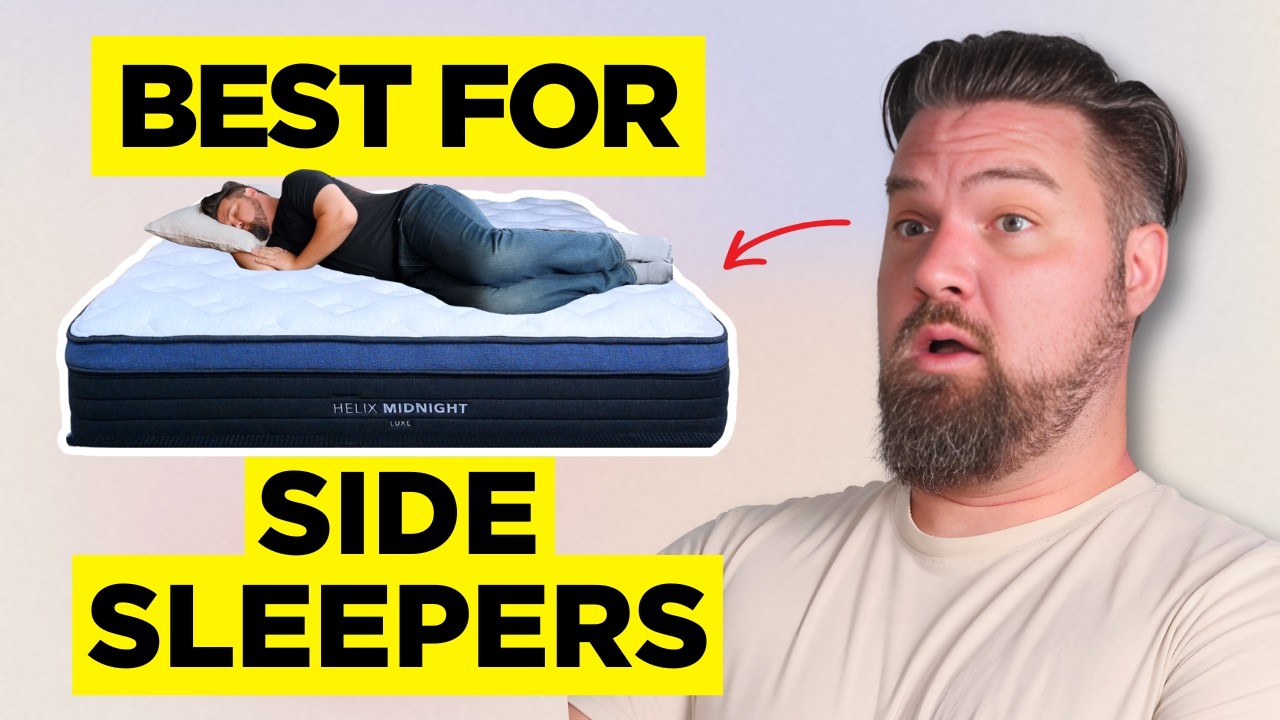 Best Mattress For Side Sleepers 2025 - Our Top 7 Bed Picks Of 2025! (UPDATED + Expert Tested!)