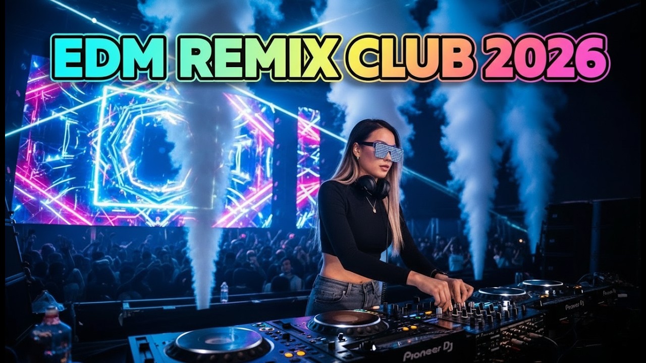 🚀 TOP EDM Remix Disco Club 2026 / Non Stop / DJ Mix for Party Dance