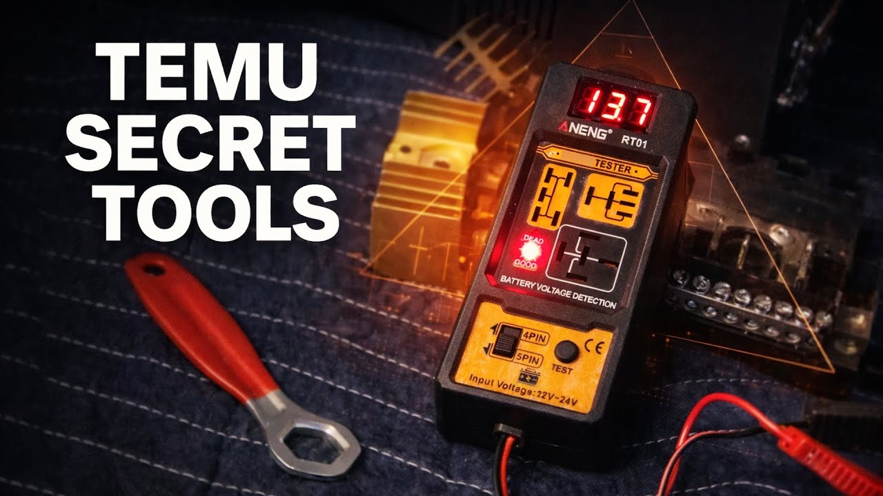 The Weirdest TEMU Tools You’ve Never Seen — Tools of TEMU Ep.1