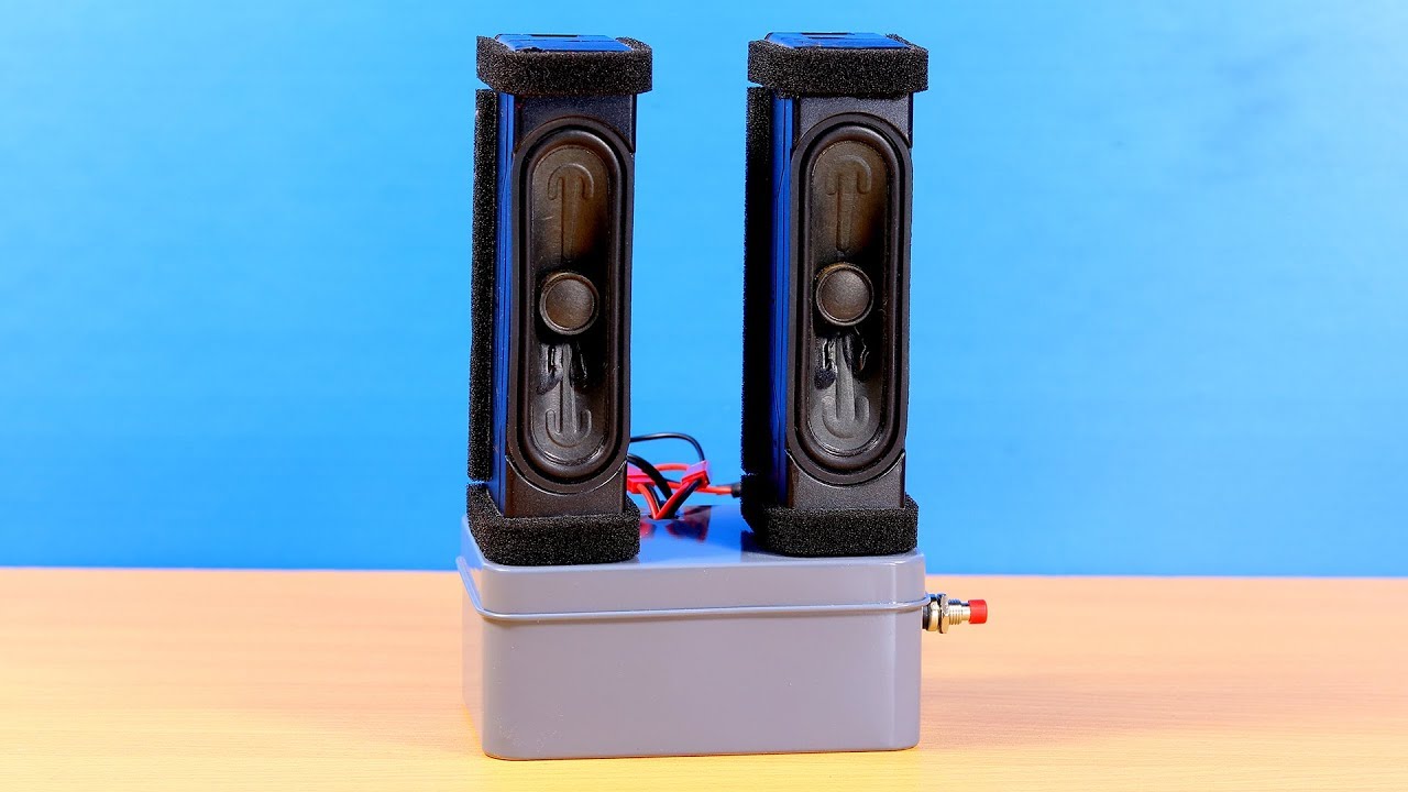 How To Make A Speaker At Home