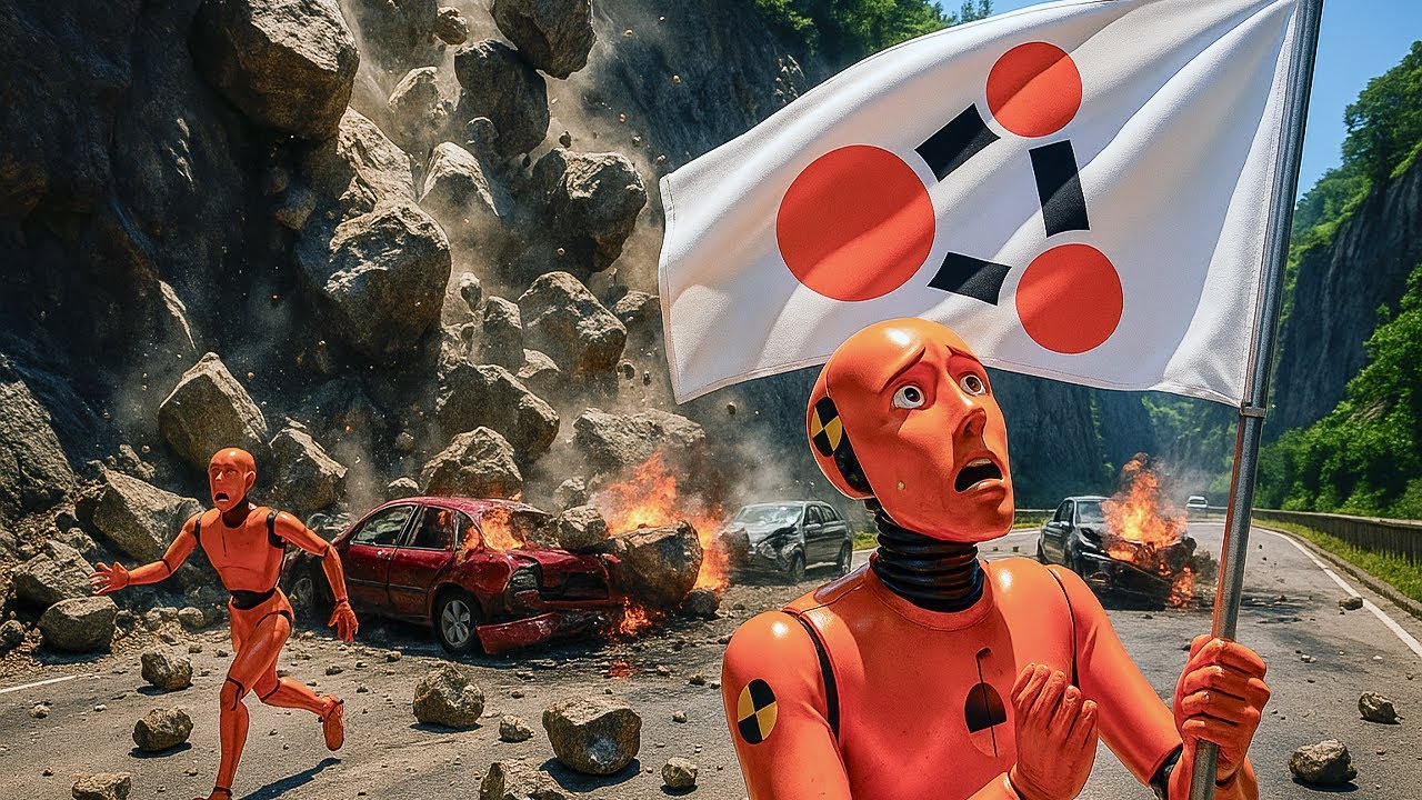 ROCKSTORM | Эпические штормовые обрушения — BeamNG.Drive