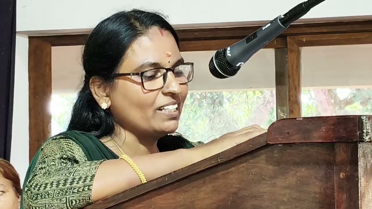 ബീജാ മധു സംസാരിക്കുന്നു.🌹