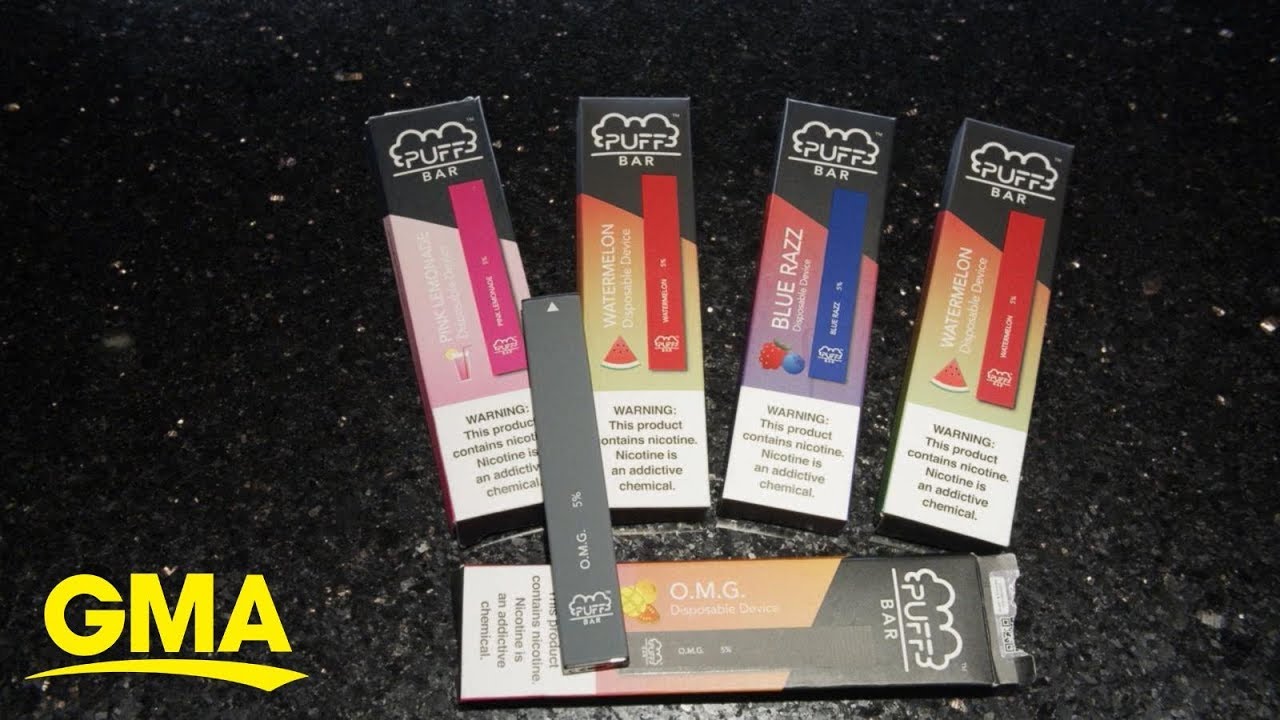 Are kids using disposable e-cigarettes to get around the vape flavor ban? l GMA