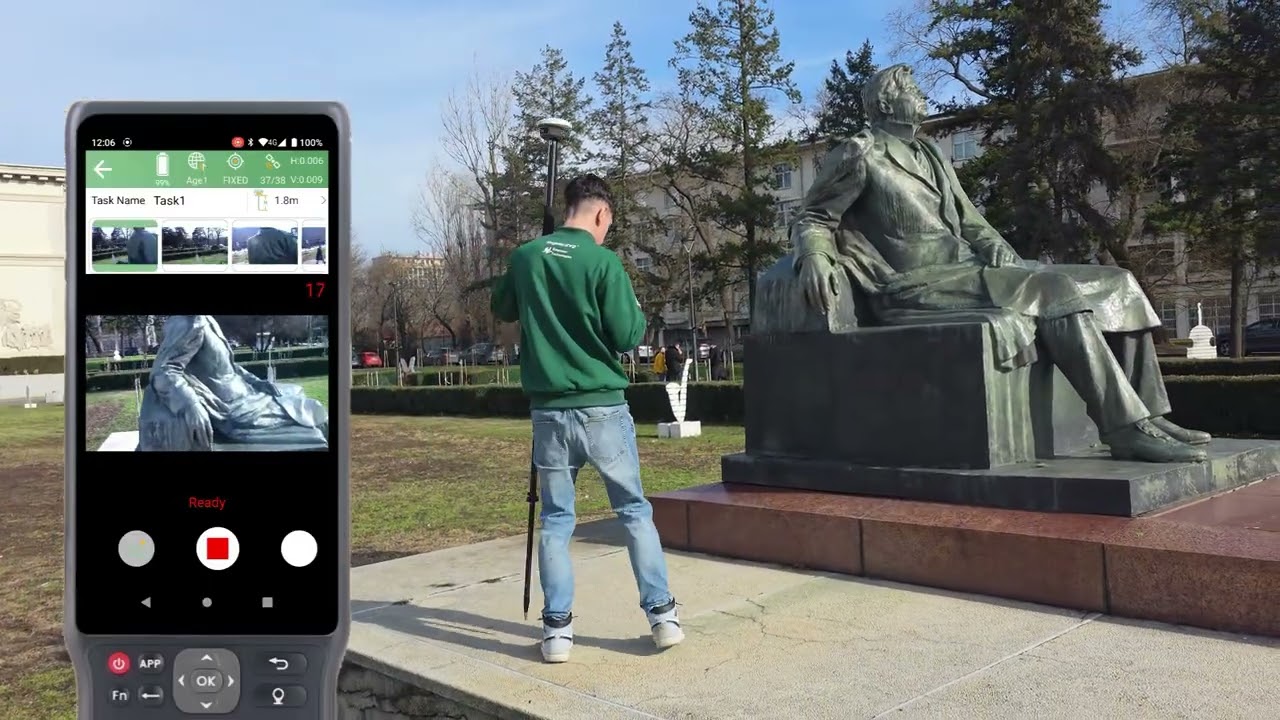 SingularXYZ Horus GNSS Visual and Laser   3D Modeling
