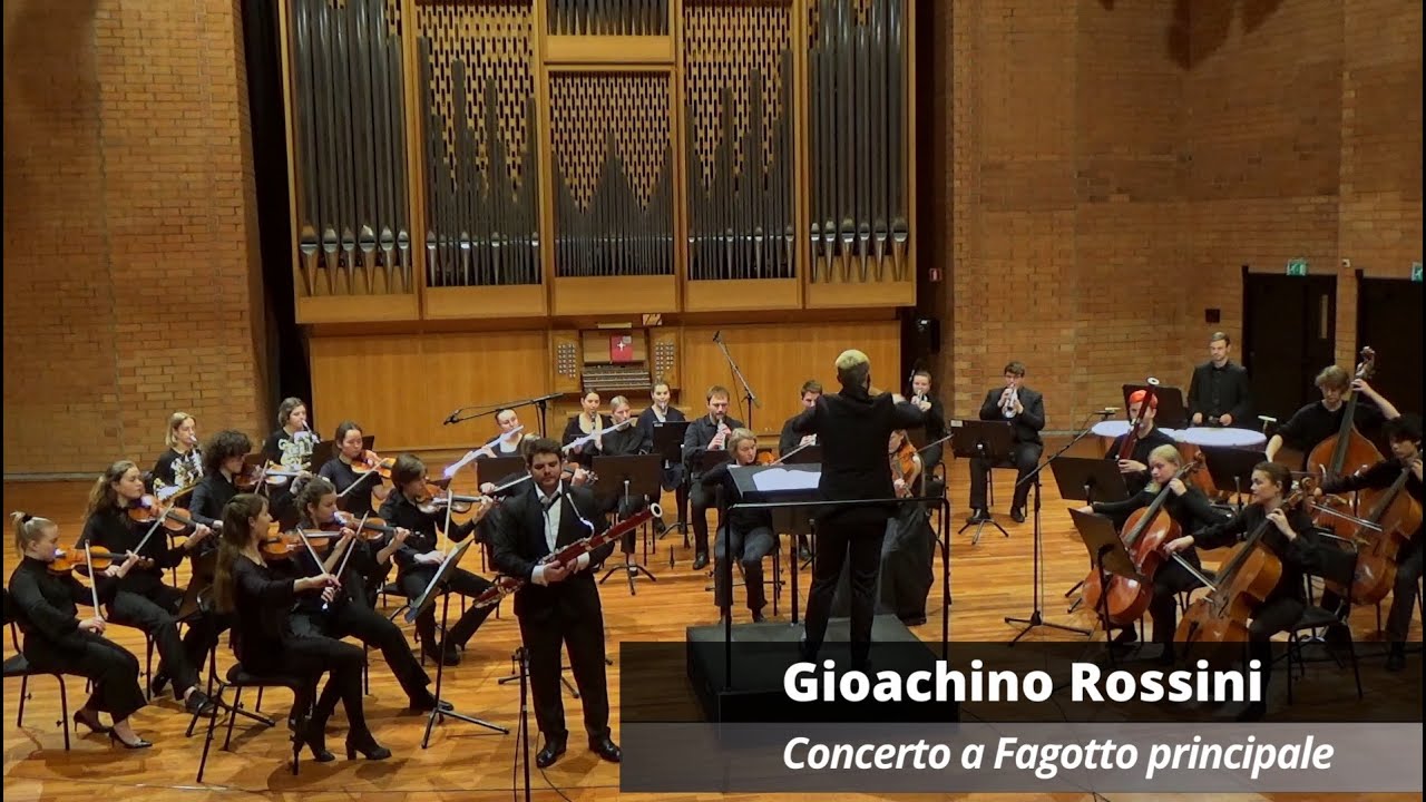 G. Rossini - Concerto a Fagotto principale | Daniel López