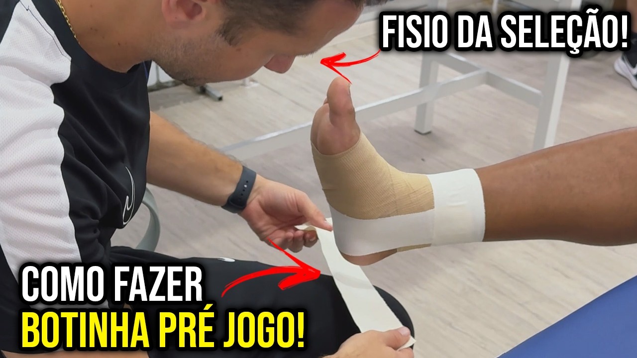 Como a fazer BOTINHA no TORNOZELO (NUNCA MAIS VIRE O PÉ) 🦶🏽