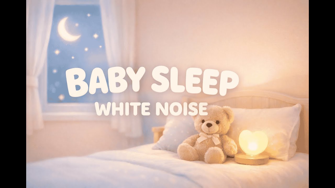 Baby Sleep White Noise 🌙 | 50 Min Calm Sound