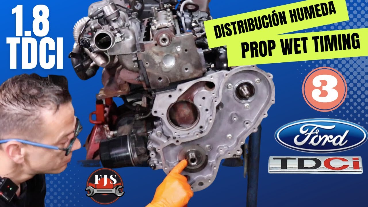 FORD 1.8 TDCI, Фокус, Мондео, Транзит, С-Макс. Учебник Ремни ГРМ и потеря масла.