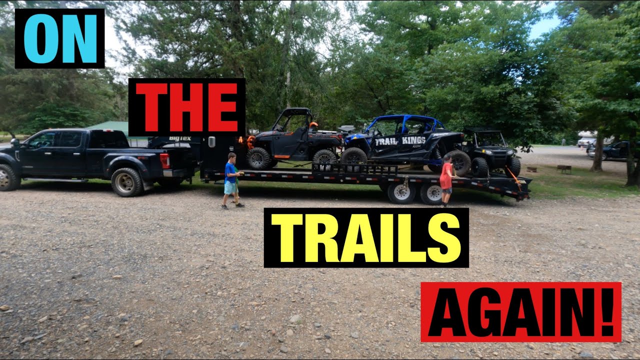 Vlog 12 - One of Trail Kings favorite trail systems is near Mena, AR.... Wolf Pen Gap HERE WE COME!
