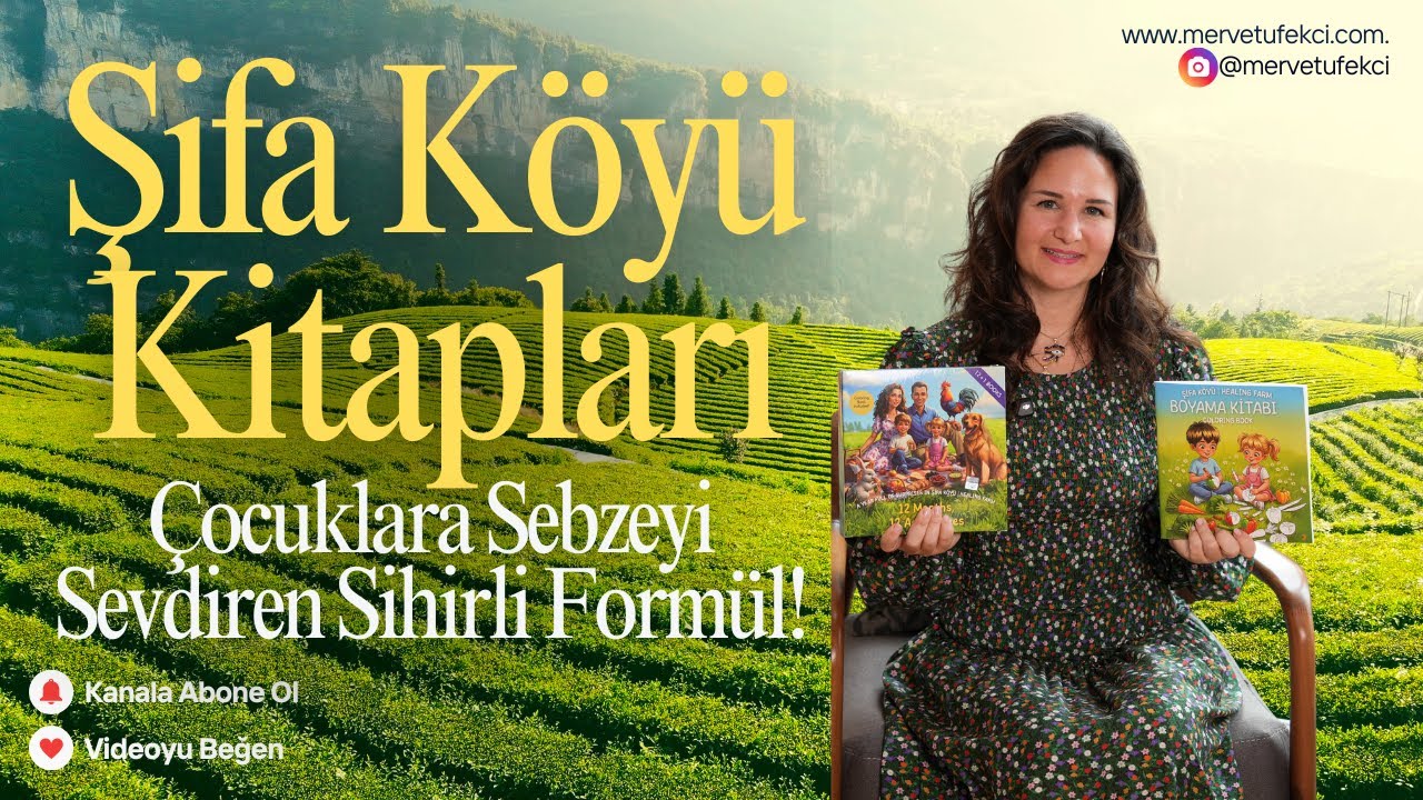 Çocuklara Sebzeyi Sevdiren Sihirli Formül! Şİfa Köyü Kitapları