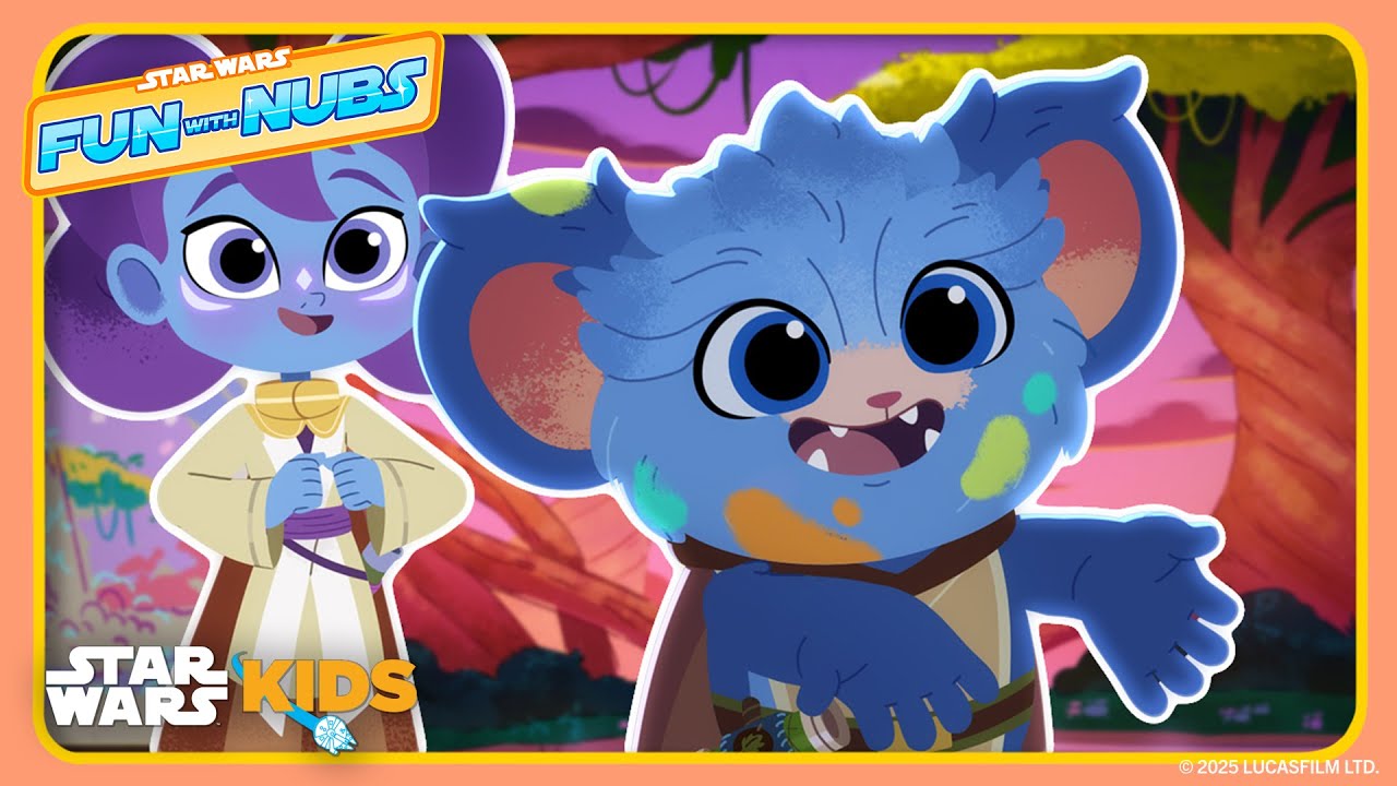 Nubs aprende a pintar | Star Wars: Diversión con Nubs | Star Wars Kids España