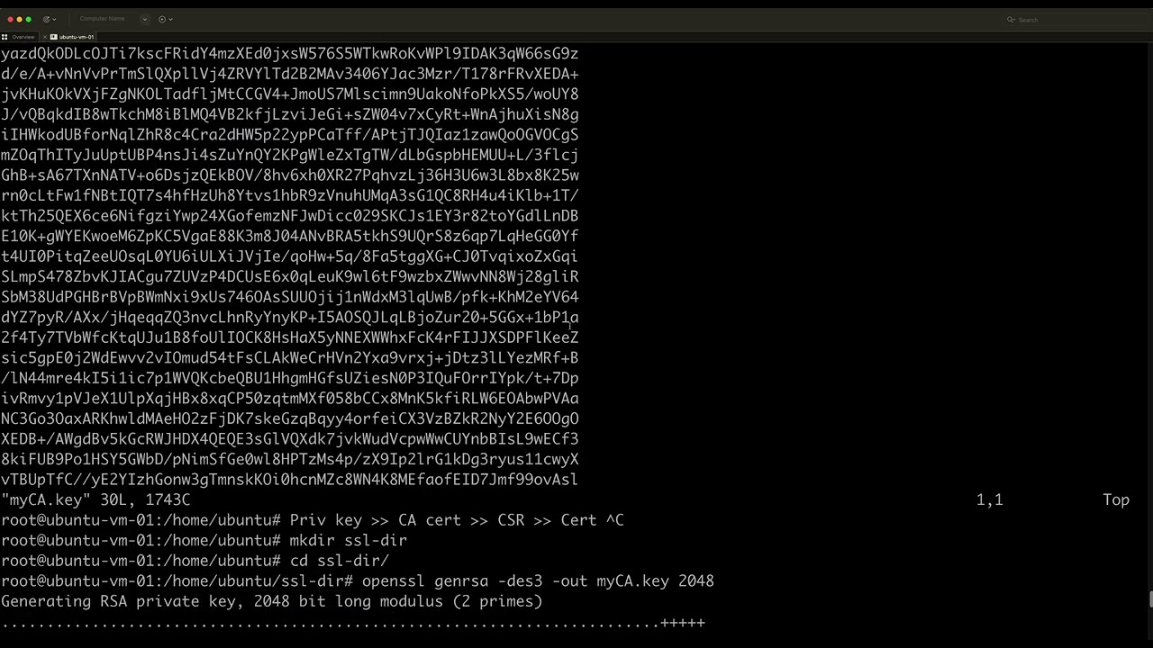 How to create Self-signed certificate بالعربي