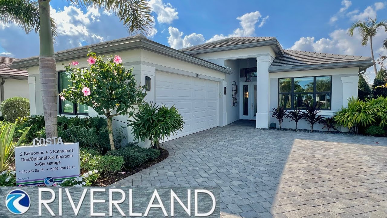 Valencia Parc Port St Lucie FL Biggest & Best 55+ Community in South Florida! Costa Model GL Homes