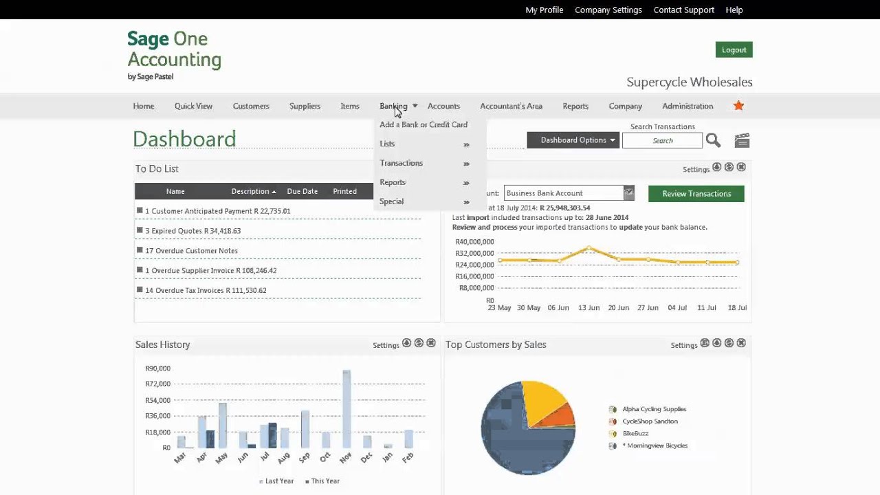 Sage One Product Overview