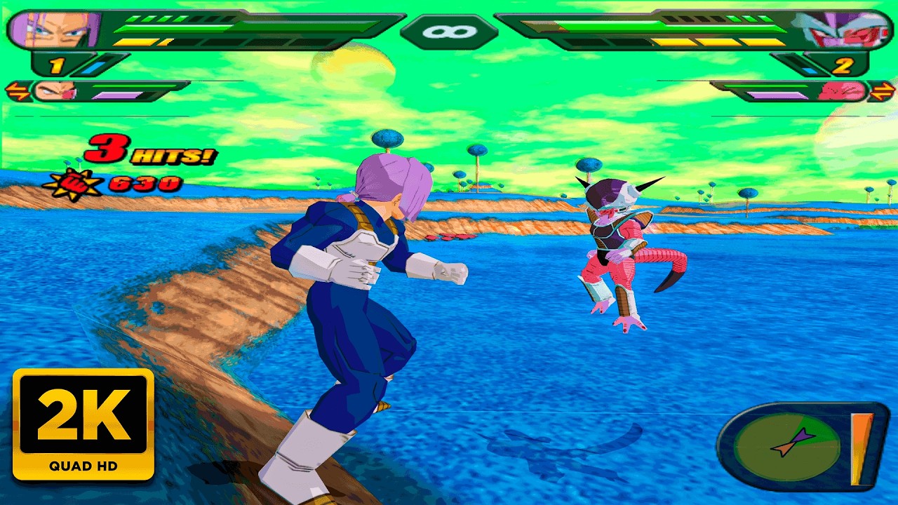 DRAGON BALL Z: BUDOKAI TENKAICHI 2 - PS2 PCSX2 Gameplay (2K60FPS)