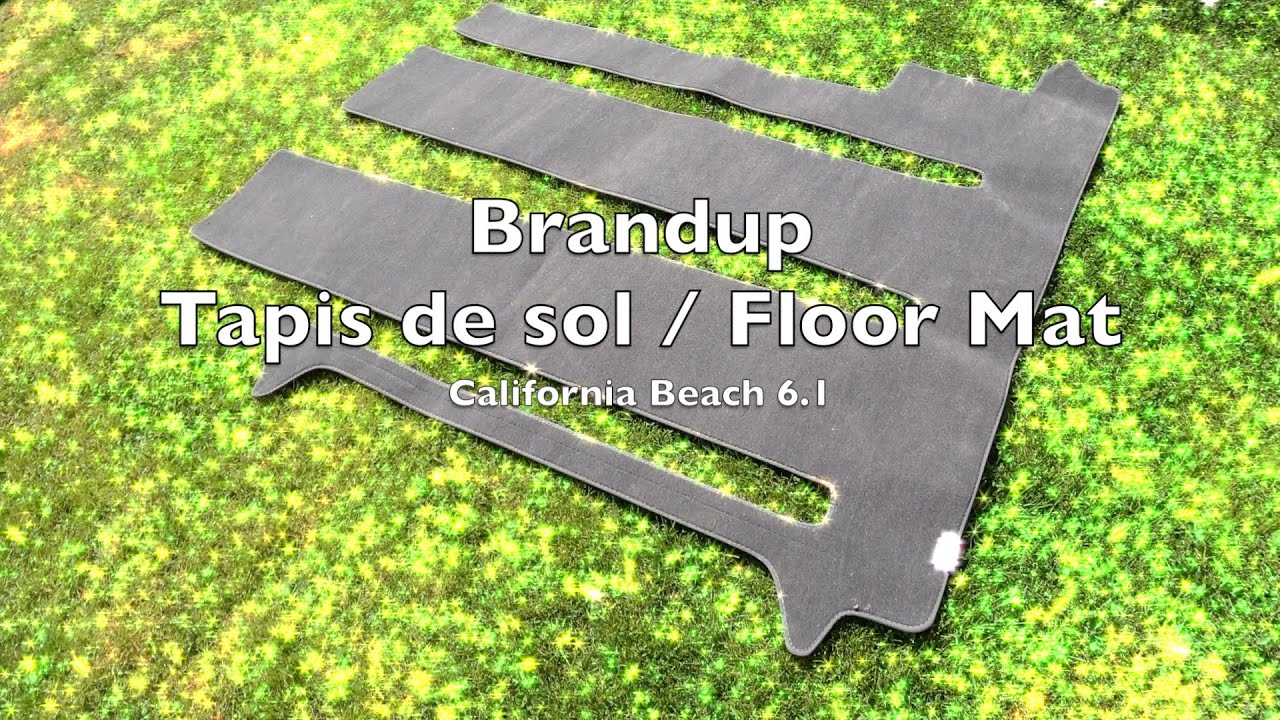 Brandrup floor mat / tapis de sol pour California Beach 6.1