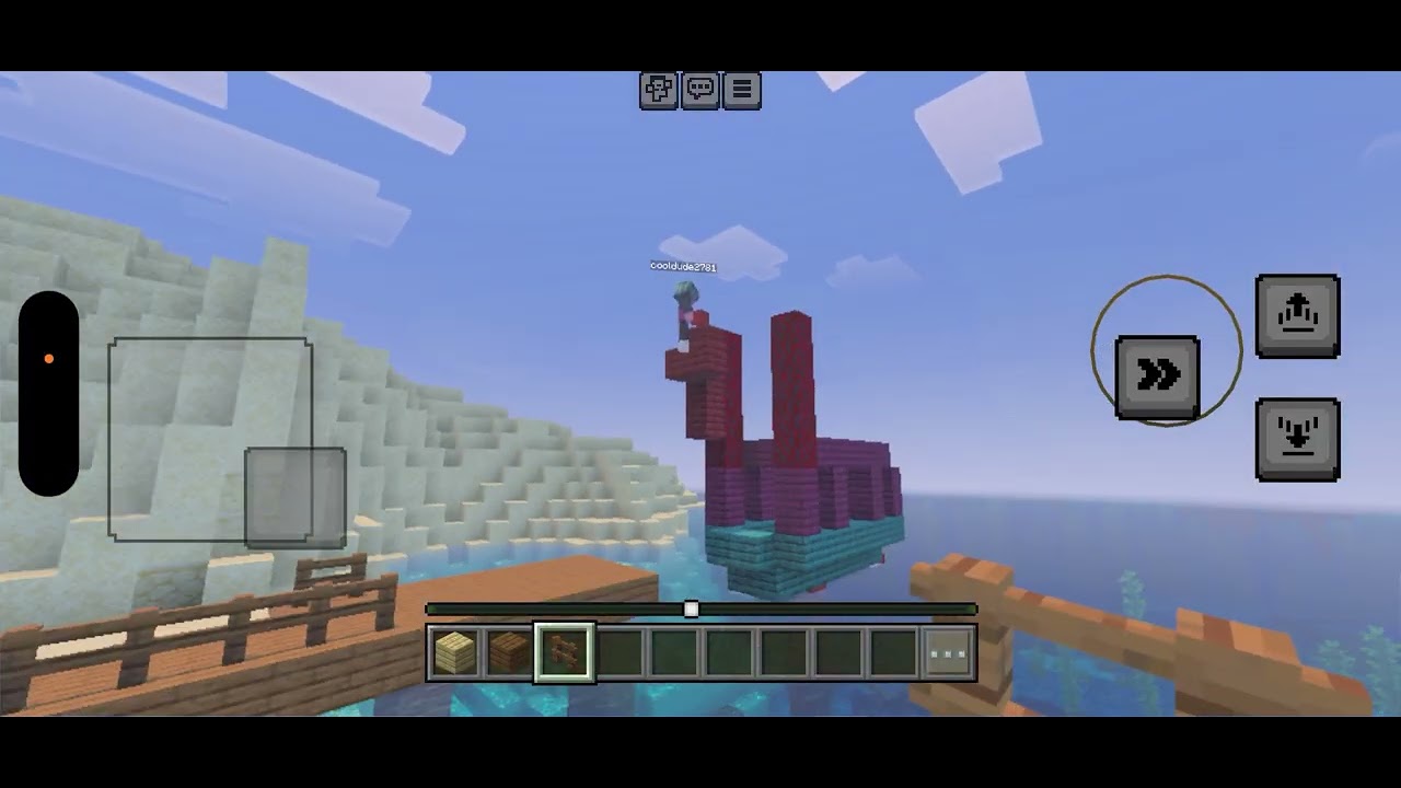 Minecraft with cool dude