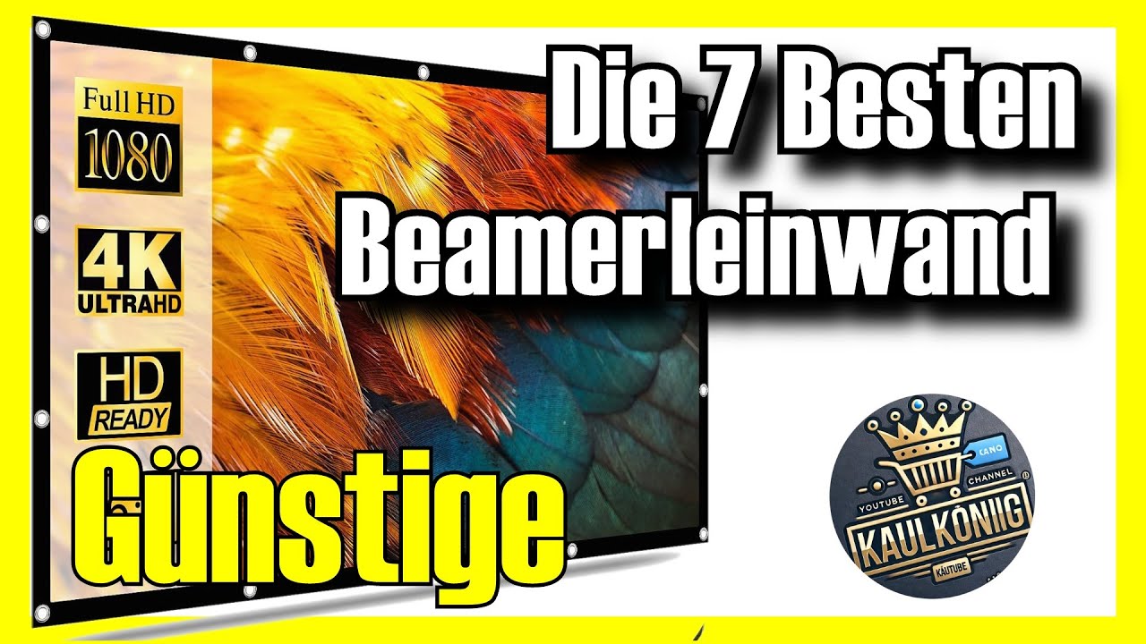 🔥 Die 7 Besten Beamerleinwand von Amazon im Preis-Leistungs-Verh&auml;ltnis [2025]✅[G&uuml;nstige]