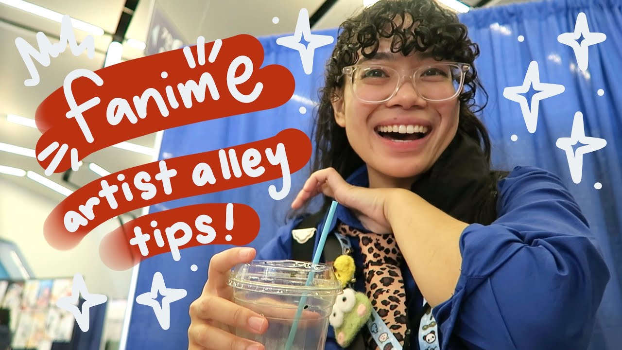 Day 2 of Fanime 2022 Artist Alley Vlog + Artist Alley Tips and Advice! | Mualcaina