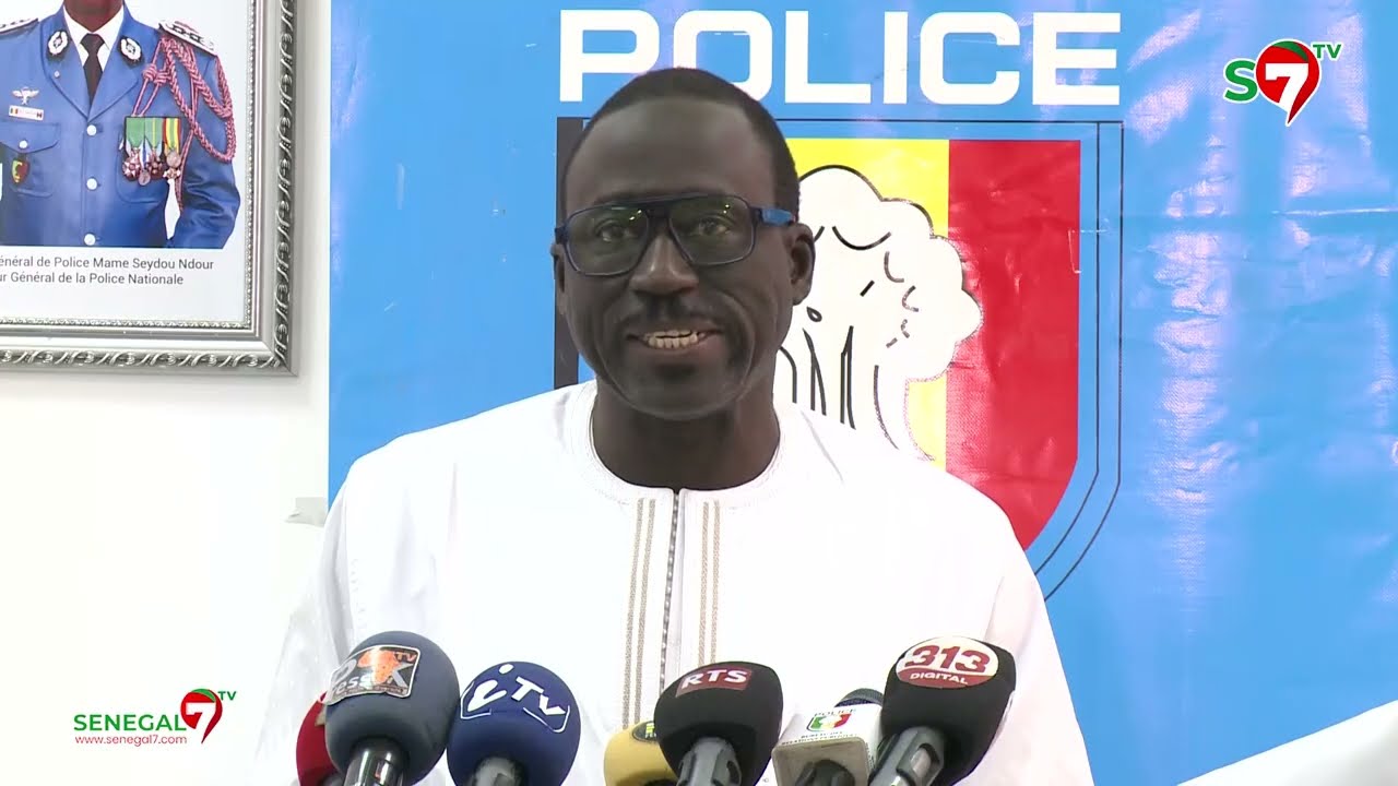 Conférence de Presse de la Police : Le commissaire Ismaila Goudiaby fait le bilan des arrestations