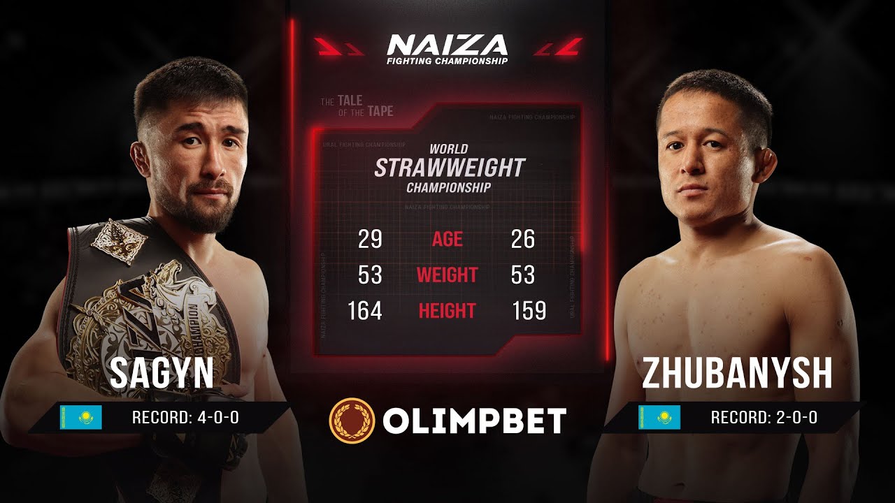СКАНДАЛЬНЫЙ БОЙ ЗА ПОЯС! NAIZA 52: KAZBEK SAGYN vs BAGDAT ZHUBANYSH, КАЗБЕК САГЫН остается ЧЕМПИОНОМ