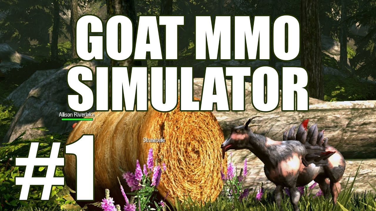 Goat MMO Simulator - Ep1 - Vuohi-MMO-simulaattori!