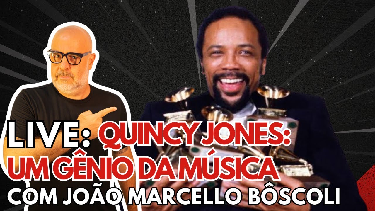 Live: Quincy Jones: vida, obra e legado de um gênio da música