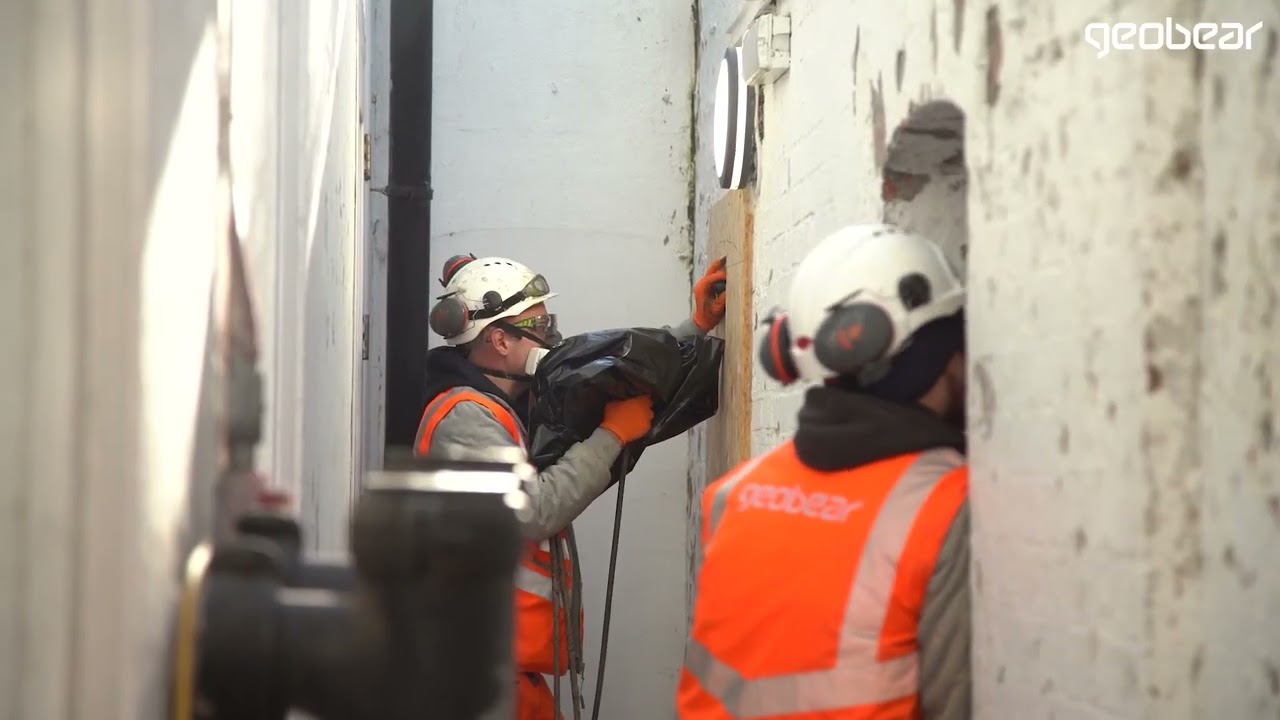 Soho Vaults - Geobear void filling process