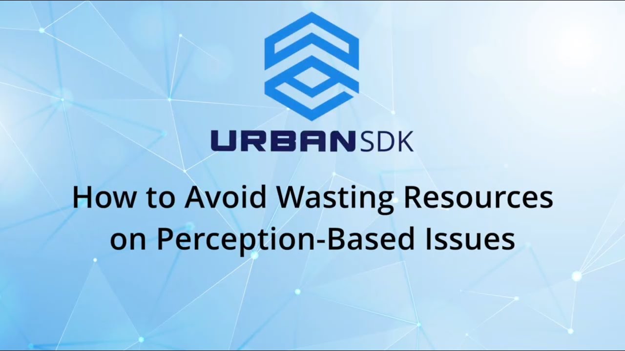 How to Avoid Wasting Resources on Perception-Based Issues