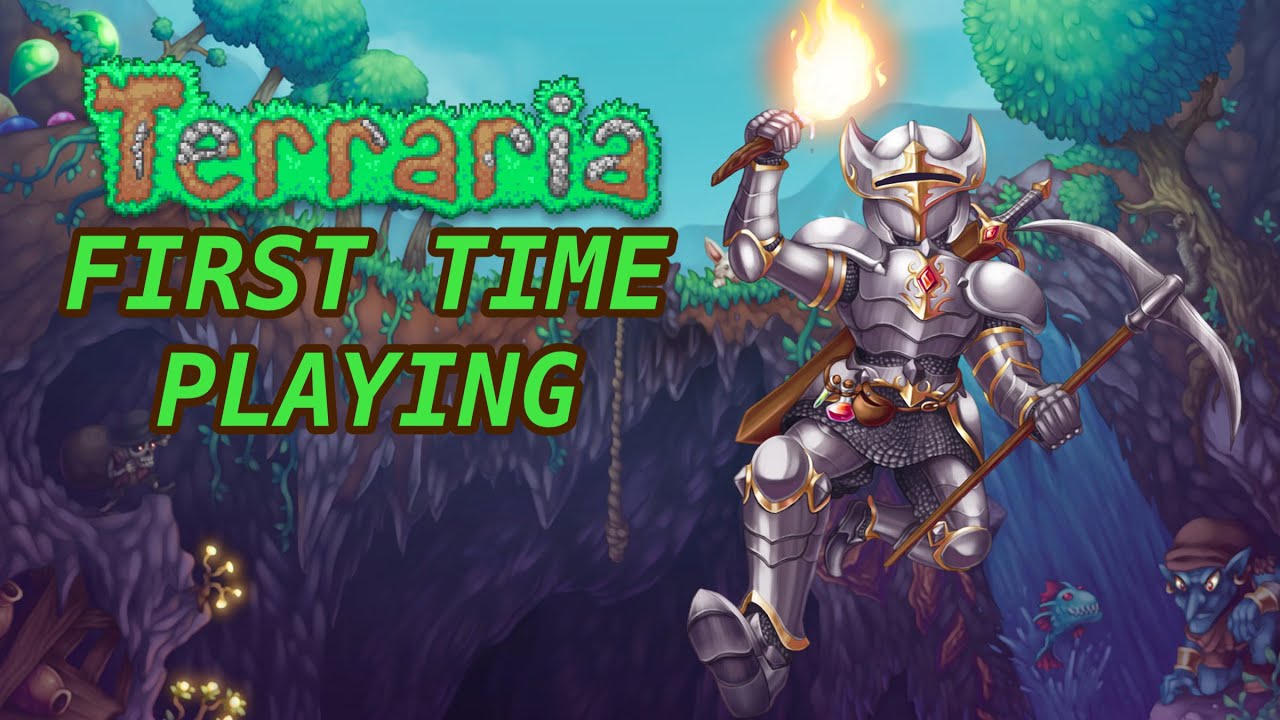 COD Player Tries Terraria For The First Time! (I Was SURPRISED)