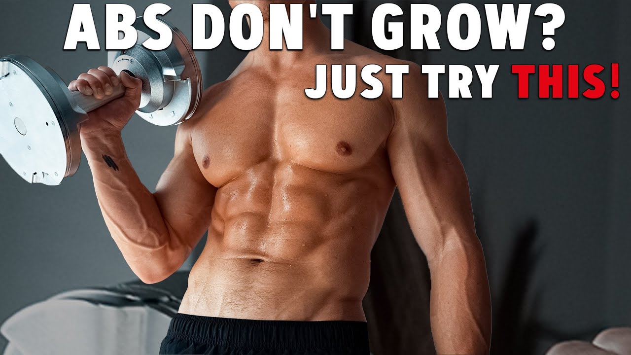 Your ABS are NOT Growing? Try This Weighted Workout For Mass
