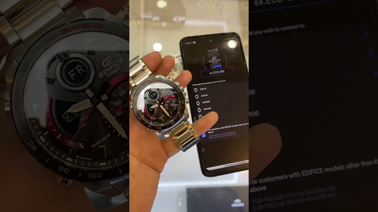 CÁCH XỬ LÝ KHI ĐỒNG HỒ EDIFICE ECB-900 KHÔNG KẾT NỐI BLUETOOTH ĐƯỢC | ECB-900 CAN’T CONNECT TO APP