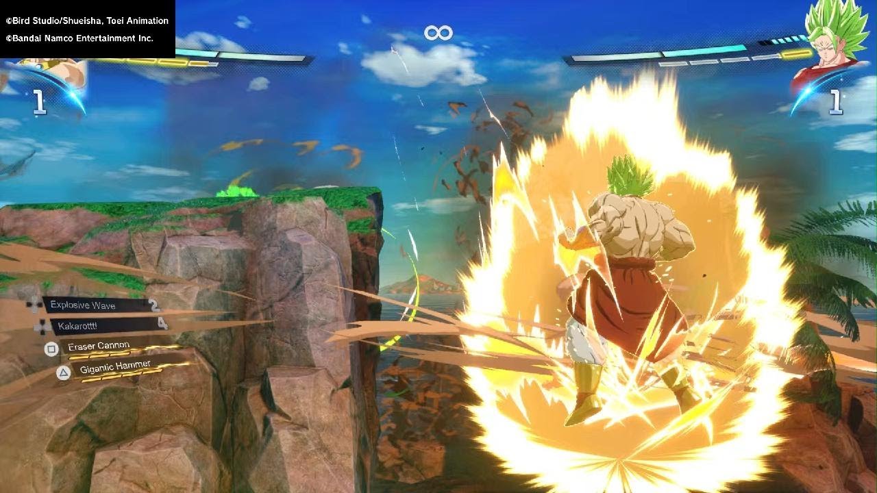 DRAGON BALL: Sparking! ZERO The Legendary Super Saiyan Broly vs Super Saiyan Berserk Kale