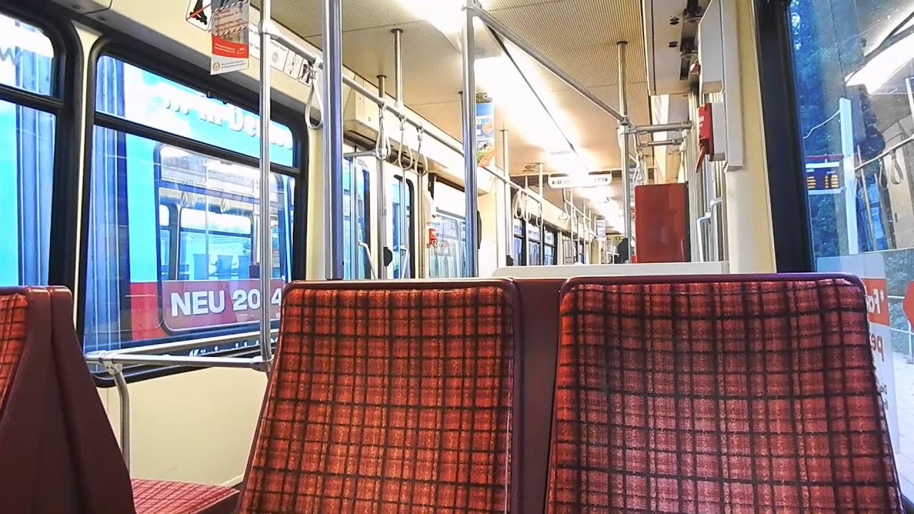 VAG Freiburg - Mitfahrt in einer GT8Z