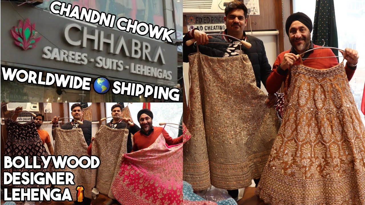 CHHABRA INTERNATIONAL | MUMBAI SE बड़े बड़े CELEBRITIES आते है इनसे लेहेंगा लेने | DESIGNR COLLECTION