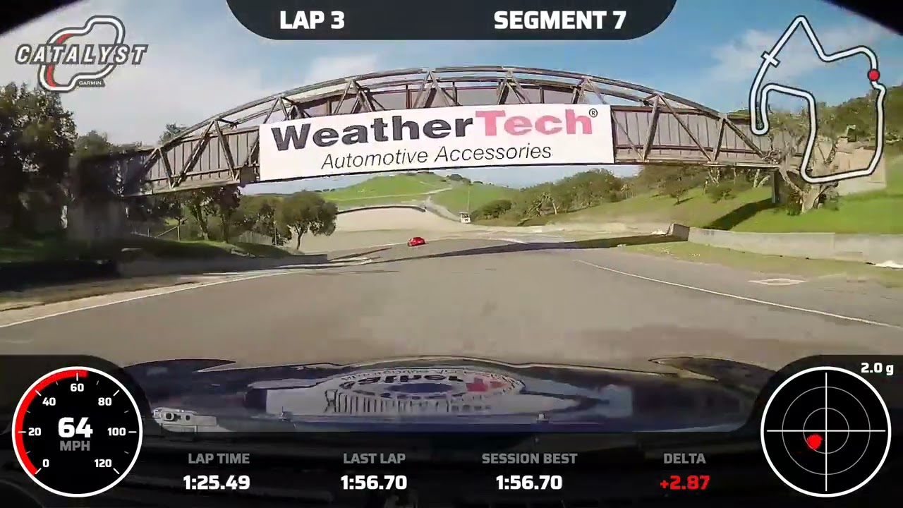 Laguna Seca (1:56.70) - 2024-03-10 - 1999 Spec Miata