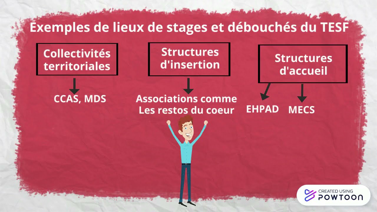 Lieux de stages et débouchés en Economie Sociale et Familiale (ESF)