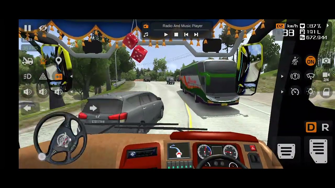Bus simulator indonesia funny moments 