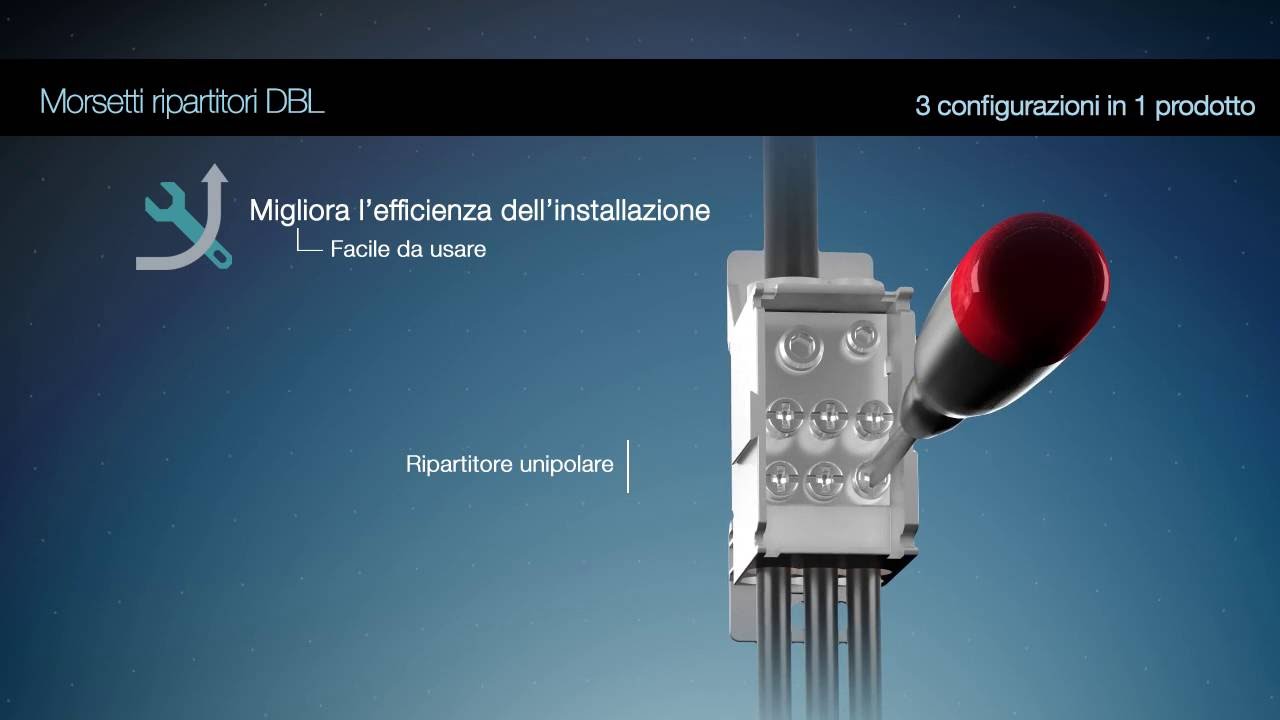 Morsetti ripartitori DBL