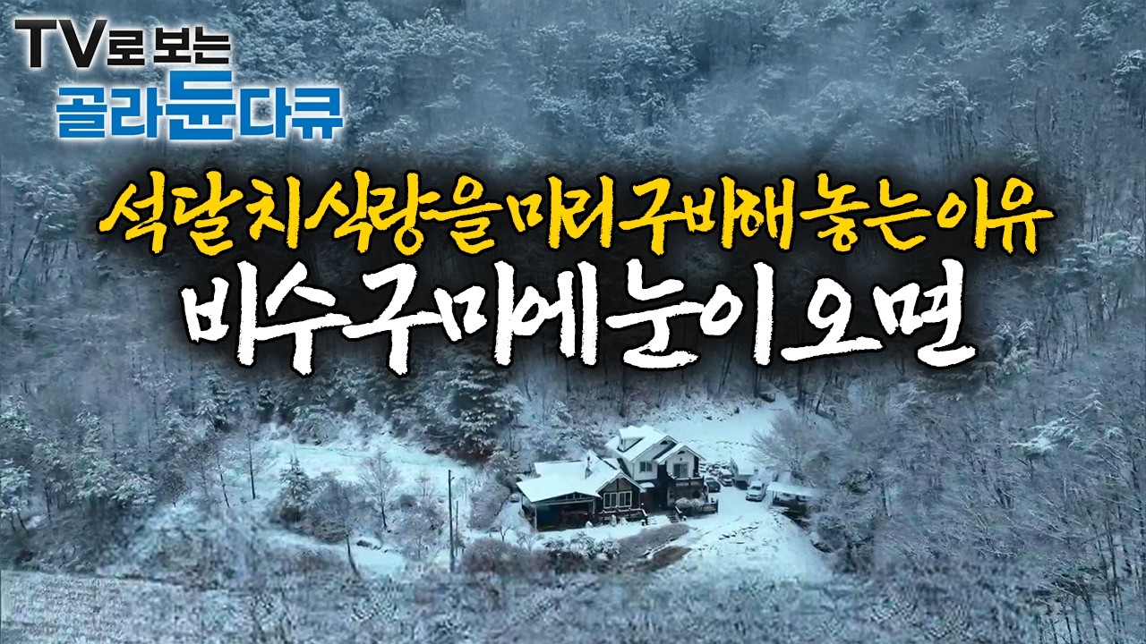 오직 4가구가 사는, 구멍가게도 하나 없는 오지. 이 안의 삶은 불편함과 노동의 연속이지만 그럼에도 비수구미에 사는 이유｜PD로그｜#골라듄다큐