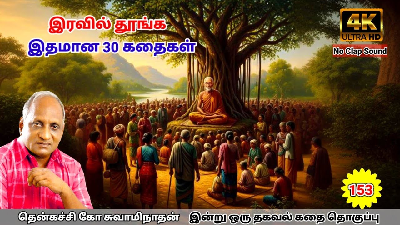 மன அழுத்தம் நீங்கி கவலைகள் மறந்து தூங்க Thenkachi Ko Swaminathan கதைகள் - 153 குருவின் மன்னிப்பு