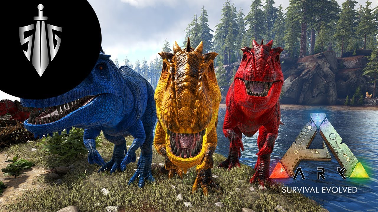 Üç Silahşörler Gigaaa  I  ARK Survival Transformation Modlu  #8