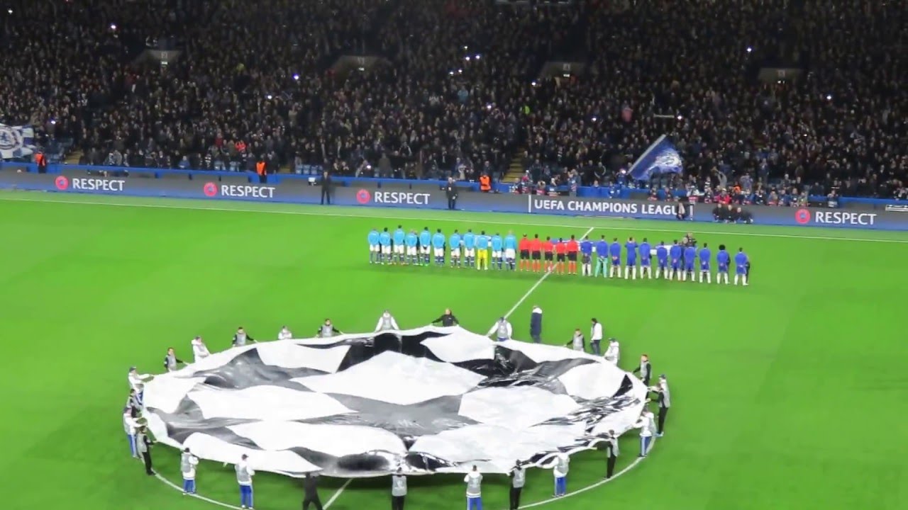 The UEFA Champions League Anthem (Stamford Bridge, 9 December 2015)
