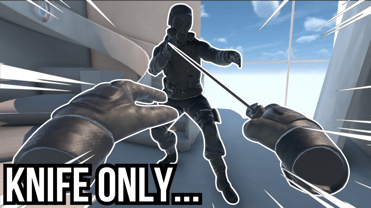 I Am Developing A Knife Only Game In VR!