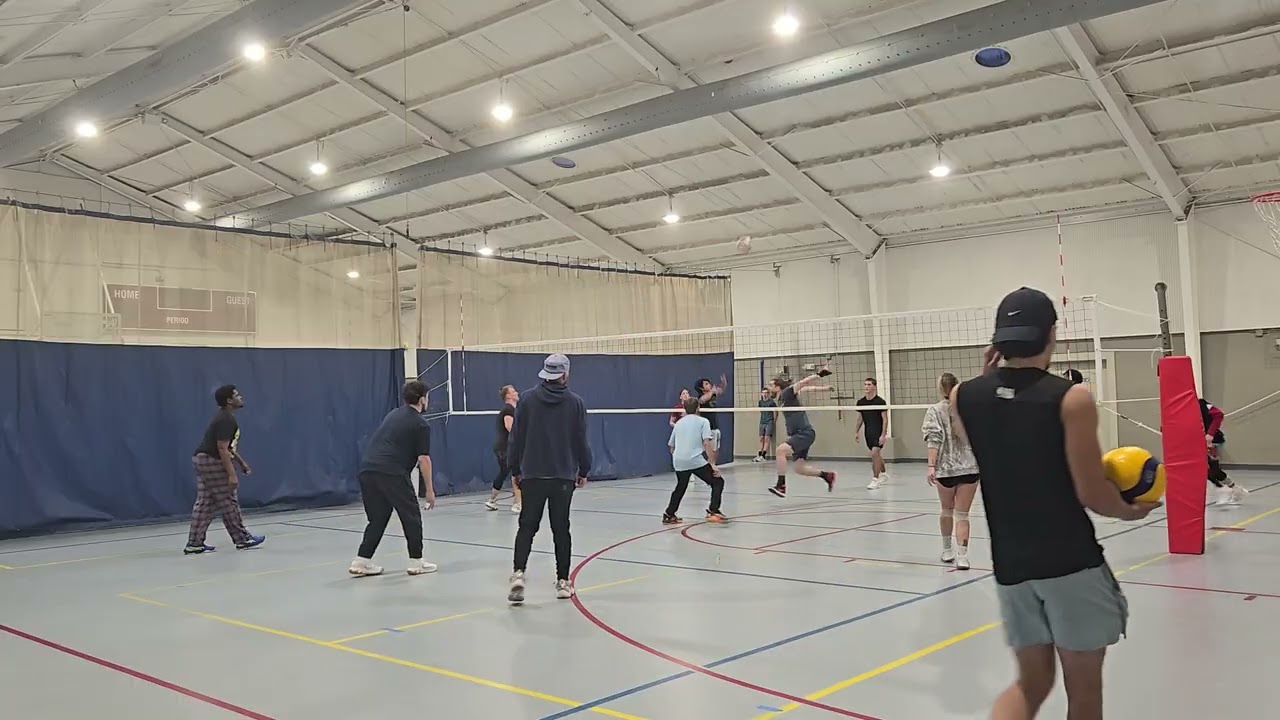Indoor Volleyball Open Gym Game 1