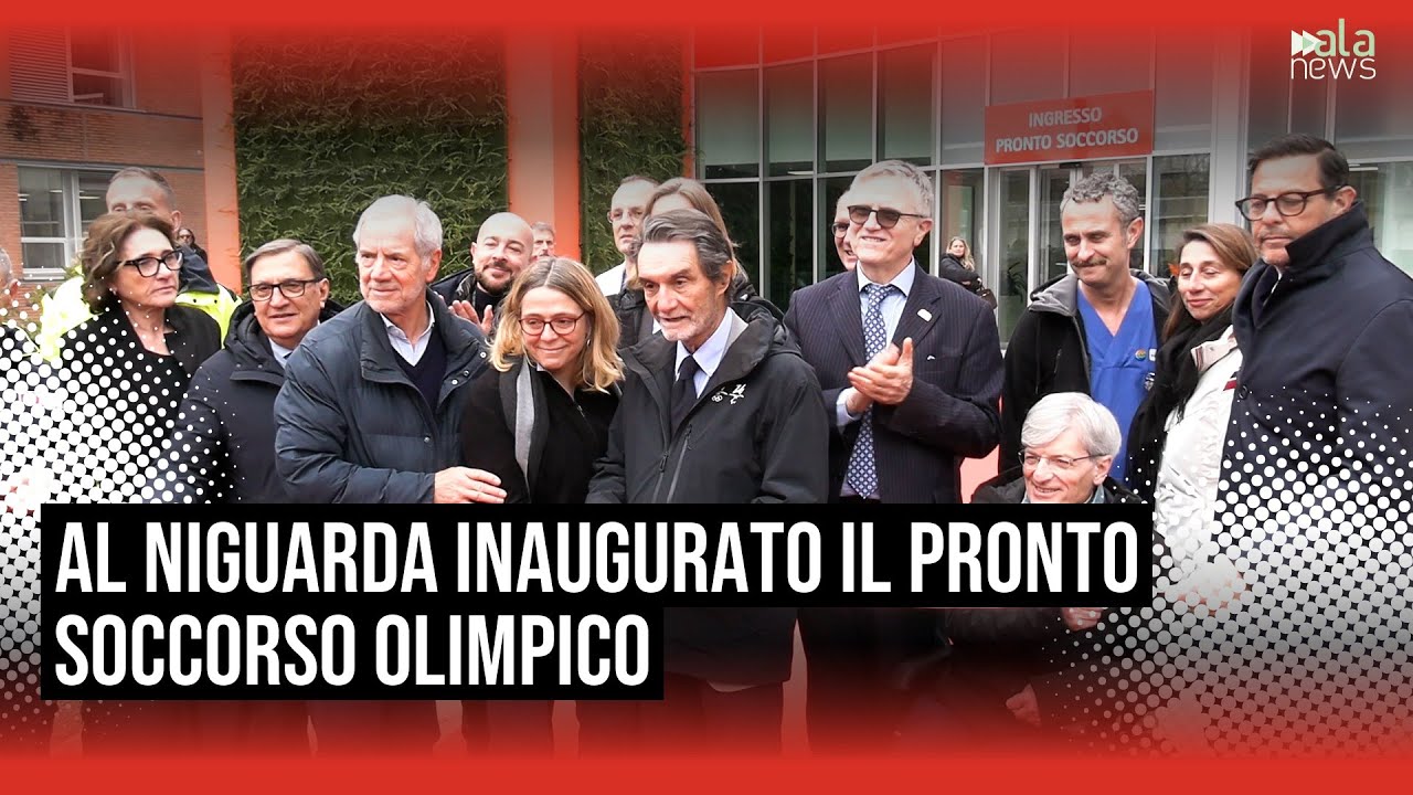 Milano, inaugurato Pronto Soccorso olimpico dell'Ospedale Niguarda. Fontana: 