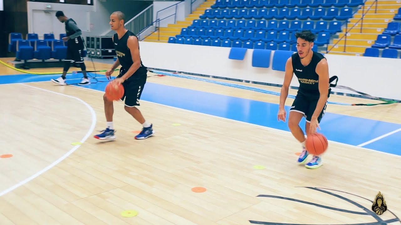 La prépa physique au Champagne Basket