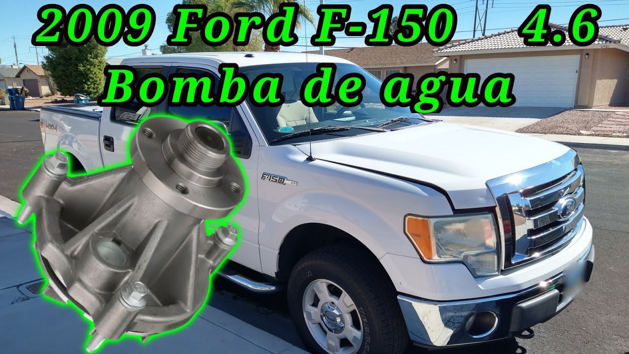 2009 Ford F-150 4.6 How to change the water pump